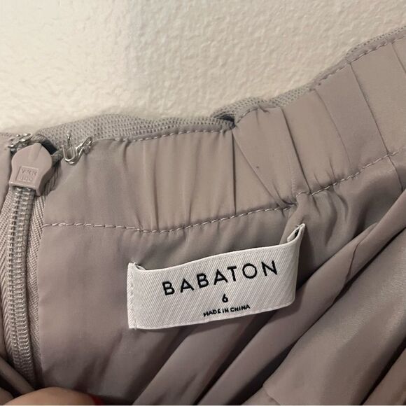 Aritzia Babaton Flutter Cropped Sleeveless Jumpsuit Size 6 - Picture 7 of 7